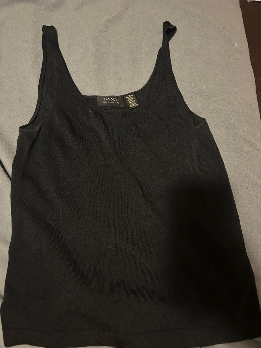 dana buchman sheer tank | vintage | xl